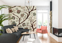 Never Ending Tree Chintz Revival Lys Vægmaleri