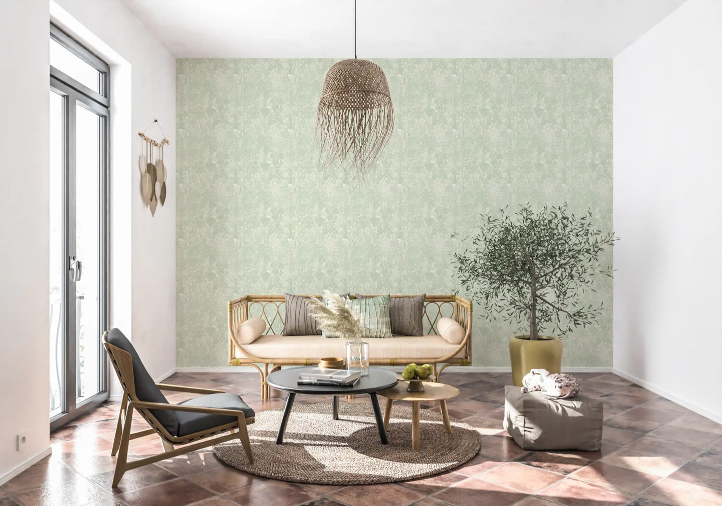Tapeten „Sage Woodland“ und „Versteckte Wildtiere“