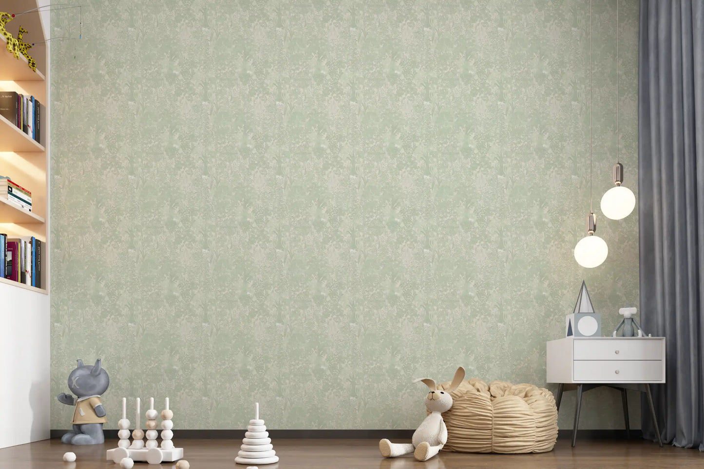 Tapeten „Sage Woodland“ und „Versteckte Wildtiere“