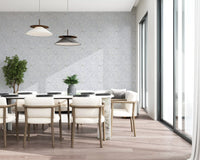 Dainty Meadow Blossom Wallpaper in Soft Slate Grey Wallpaper⁠
