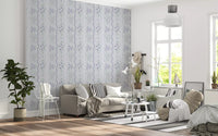 Papier peint floral Vintage Lavender Trails