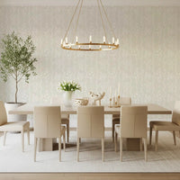 Serene Nordic Meadows Beige Wallpaper Wallpaper⁠