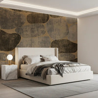 Rustic Earth Cobblestone Stone Wallpaper Wall Mural