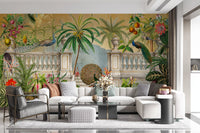 Vintage Imperial Golden Garden  Wall Mural
