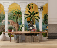 Fresque murale Imperial Arches Tropical Safari