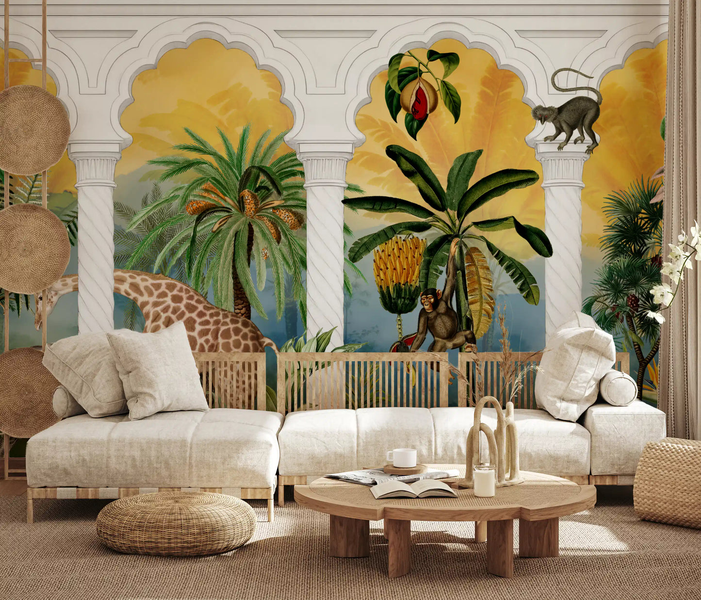 Fresque murale Imperial Arches Tropical Safari