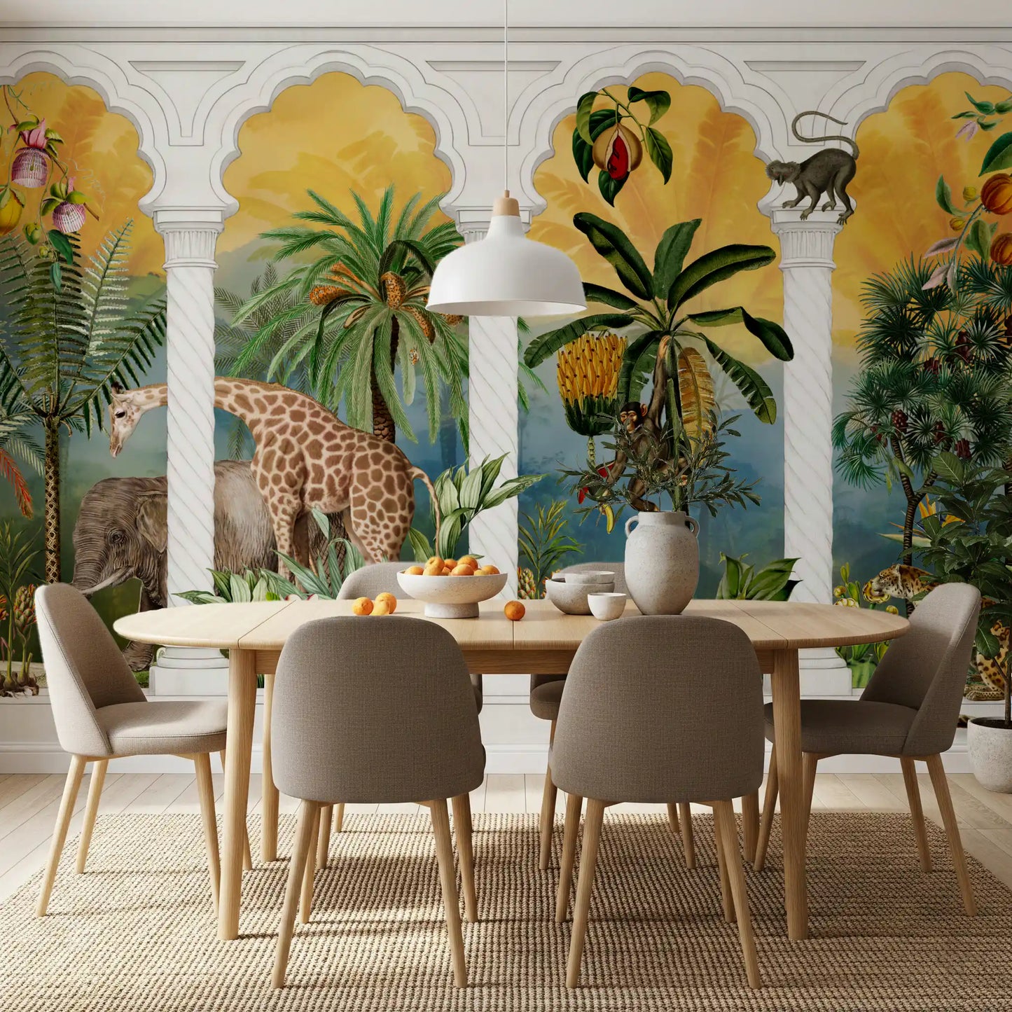 Fresque murale Imperial Arches Tropical Safari