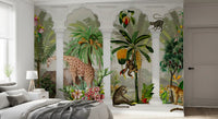 Fresque murale Arche Impériale Safari Tropical