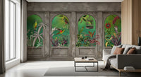 Tapeta ścienna Vintage Tropical Arches