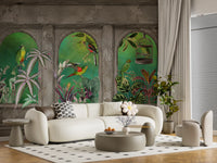 Tapeta ścienna Vintage Tropical Arches