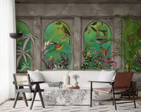 Tapeta ścienna Vintage Tropical Arches