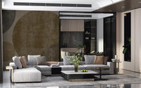 Industrial Concrete Spheres Geometric Wallpaper Wall Mural