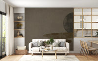 Zen Dusk: Minimalist Wabi-Sabi Landscape Wall Mural