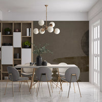 Zen Dusk: Minimalist Wabi-Sabi Landscape Wall Mural