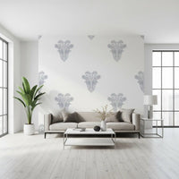 Minimalist Parisian Palm Crest Wall Decor Wallpaper⁠