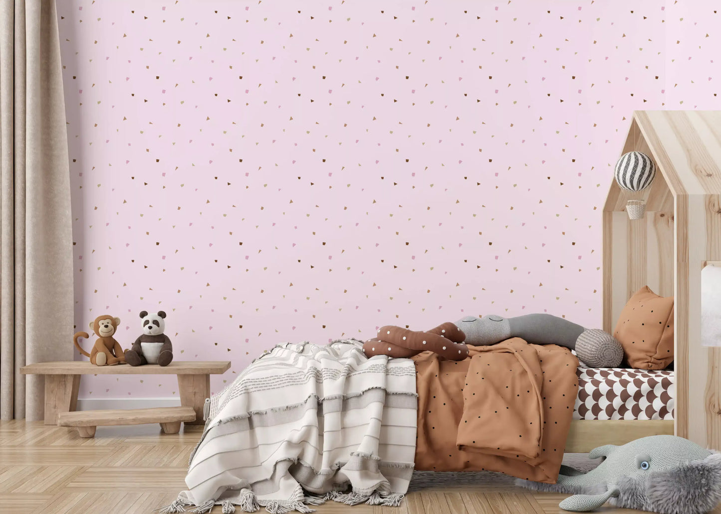 Tapete Blush Terrazzo Confetti