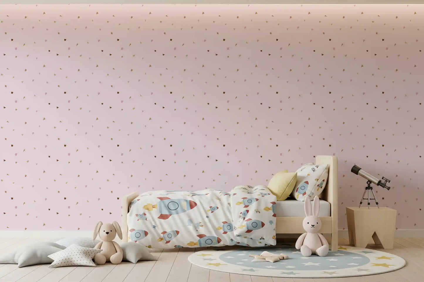 Tapete Blush Terrazzo Confetti