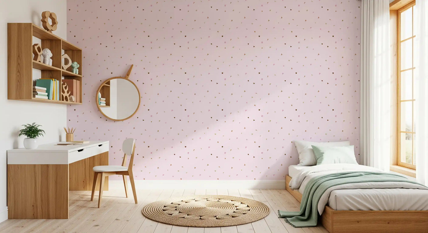 Tapete Blush Terrazzo Confetti