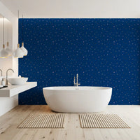 Midnight Confetti Terrazzo Tapete