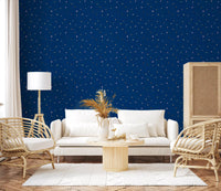 Midnight Confetti Terrazzo Tapete