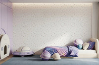Minimalistische Pastell-Konfetti-Terrazzo-Tapete