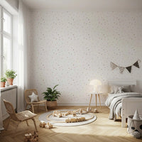 Minimalistische Pastell-Konfetti-Terrazzo-Tapete