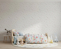 Minimalistische Pastell-Konfetti-Terrazzo-Tapete