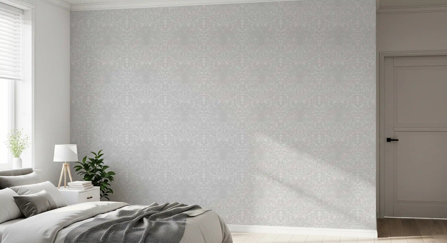 Light plaster grain running along a narrow bedroom wallpaper, GD10865
