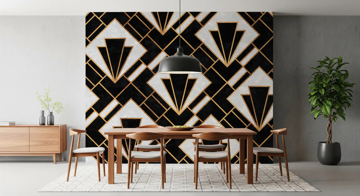 Papier peint mural Art Déco Luxe