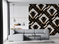 Papier peint mural Art Déco Luxe