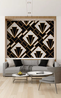 Papier peint mural Art Déco Luxe