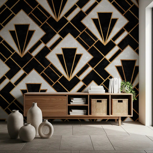 Papier peint mural Art Déco Luxe