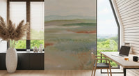 Earthy Meadow Abstract Landscape Wallpaper Wall Mural