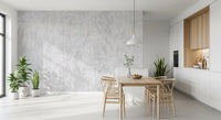 Wandbild mit blassem Alabaster-Laubtextur