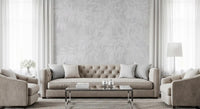 Wandbild mit blassem Alabaster-Laubtextur