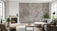 Serene Mist Bamboo Plaster Wall Mural