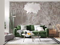 Serene Mist Bamboo Plaster Wall Mural