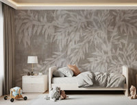 Serene Mist Bamboo Plaster Wall Mural