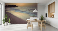 Wandbild Goldene Stunde Küstenlinie