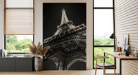 Parisisk nat arkitektonisk perspektiv vægmaleri