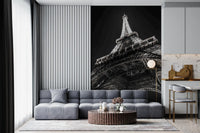 Parisisk nat arkitektonisk perspektiv vægmaleri