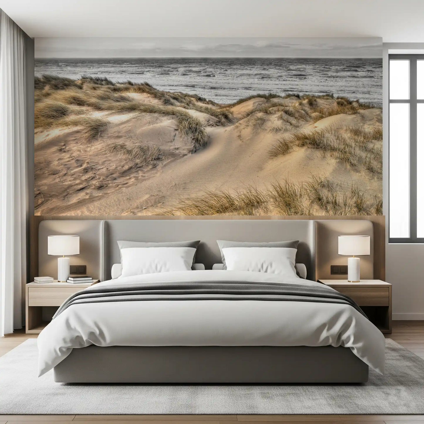 Wandbild Dünenwinde und Küstentide