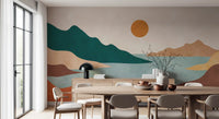 Murale da parete paesaggio minimalista Terra Tranquilla
