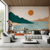 Murale da parete paesaggio minimalista Terra Tranquilla