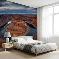 Papier peint panoramique Majestic Horseshoe Bend Canyon Vista