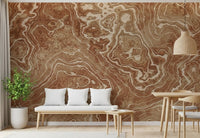 Murale da parete con texture di agata terrestre concentrica