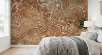 Murale da parete con texture di agata terrestre concentrica