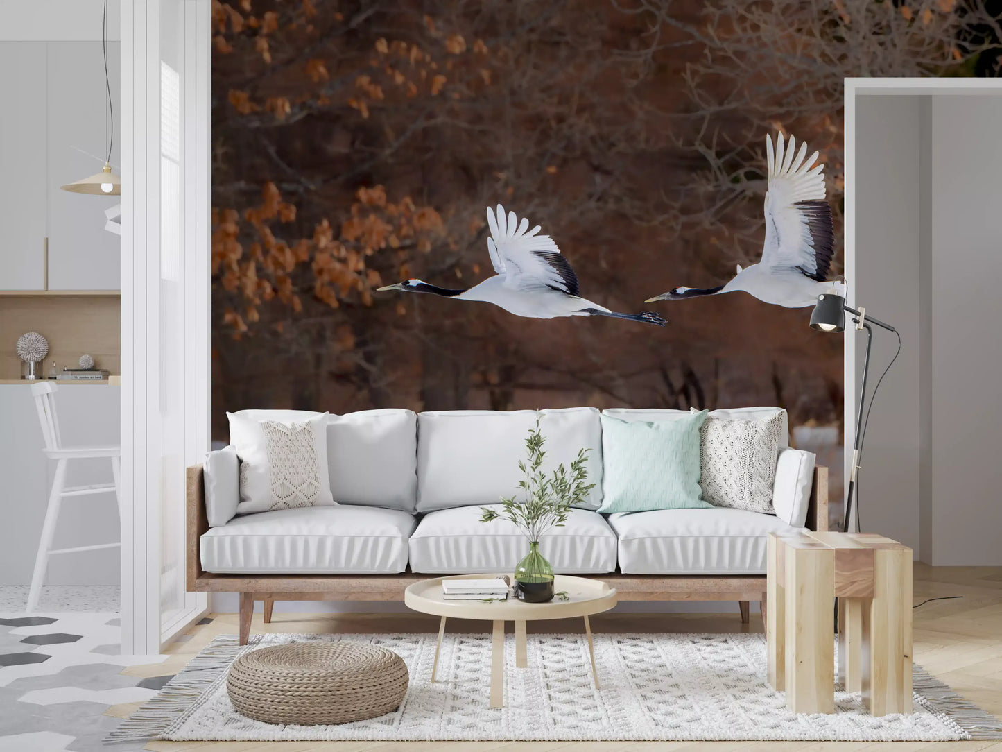Fresque murale Sanctuaire d'hiver de Hokkaido