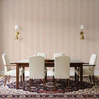 Minimalist Painted Vertical Stripe Wallpaper⁠