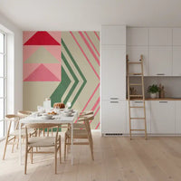 Harmonia do Triângulo Geométrico Wall Mural